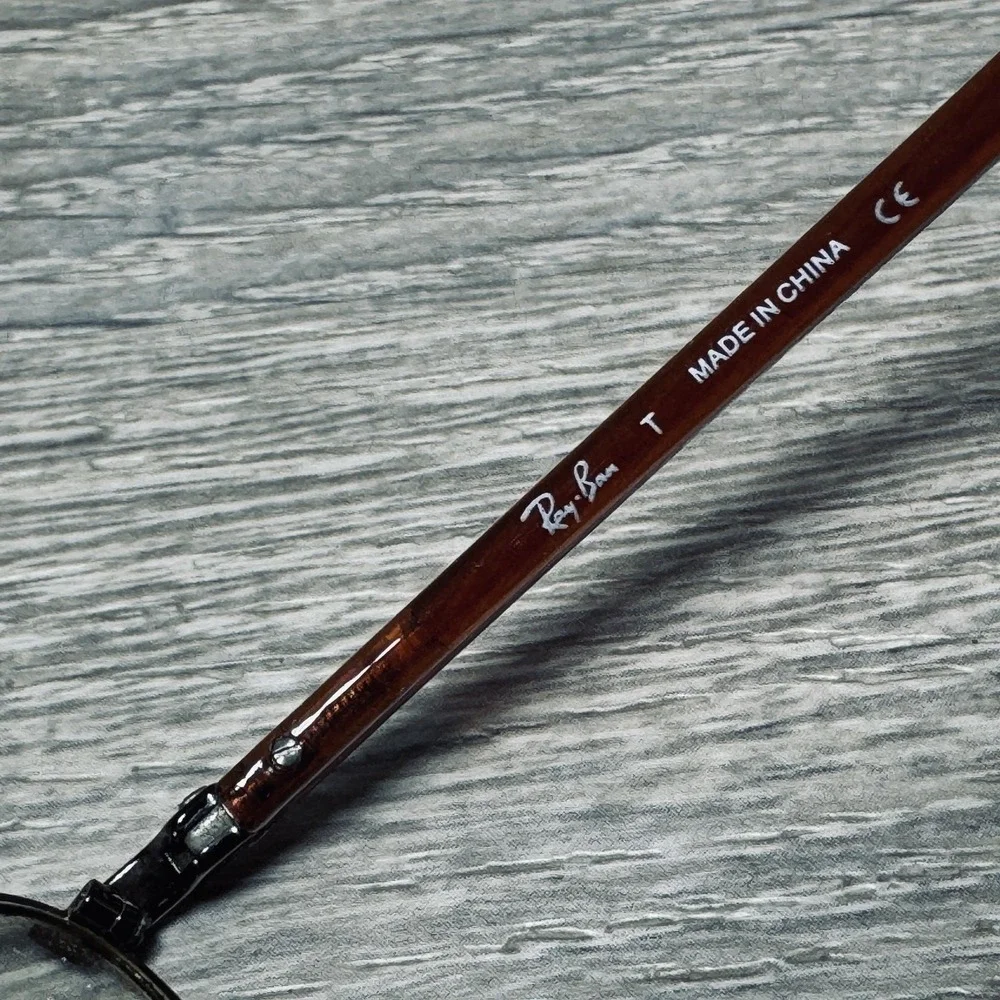 Ray-Ban RB 6127 2511‎ Eyeglass Frames 52-19-135 Brown Rectangular Frames Only
